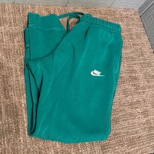 Nike Teal/Green Jogger sweats - m